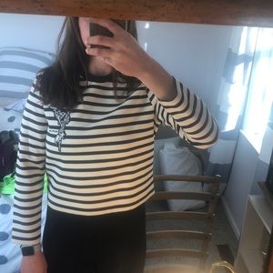 Carven cropped sweatshirt